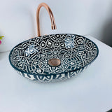 MyTindy ZIO - Oval - Moroccan Sink, view 3