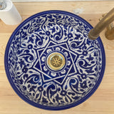 MyTindy SPI - Deep - Moroccan Ceramic Sink, view 3