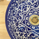 MyTindy SPI - Deep - Moroccan Ceramic Sink, view 4
