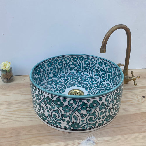 MyTindy SIB - Deep - Moroccan Ceramic Sink