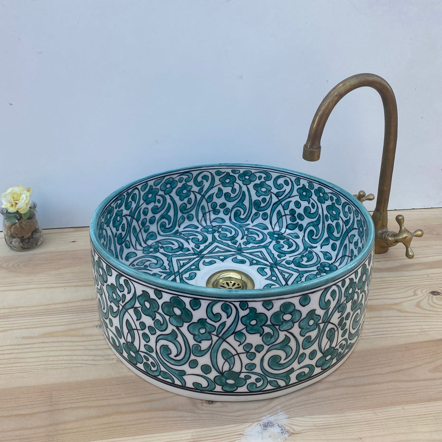 MyTindy SIB - Deep - Moroccan Ceramic Sink