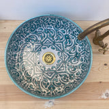 MyTindy SIB - Deep - Moroccan Ceramic Sink, view 3
