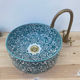 MyTindy SIB - Deep - Moroccan Ceramic Sink, view 4