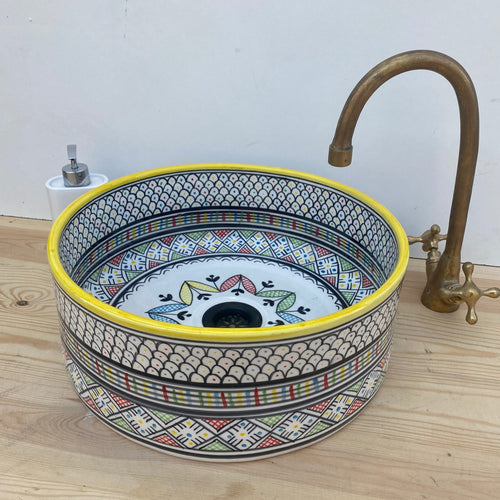 MyTindy STI - Deep - Moroccan Ceramic Sink