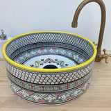 MyTindy STI - Deep - Moroccan Ceramic Sink, view 2