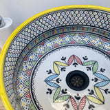 MyTindy STI - Deep - Moroccan Ceramic Sink, view 4