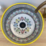 MyTindy STI - Deep - Moroccan Ceramic Sink, view 5