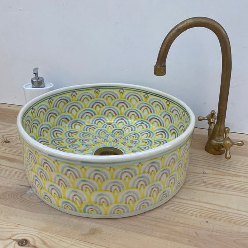 MyTindy SLO - Deep - Moroccan Ceramic Sink