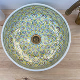 MyTindy SLO - Deep - Moroccan Ceramic Sink, view 3