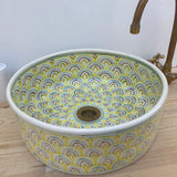 MyTindy SLO - Deep - Moroccan Ceramic Sink, view 4