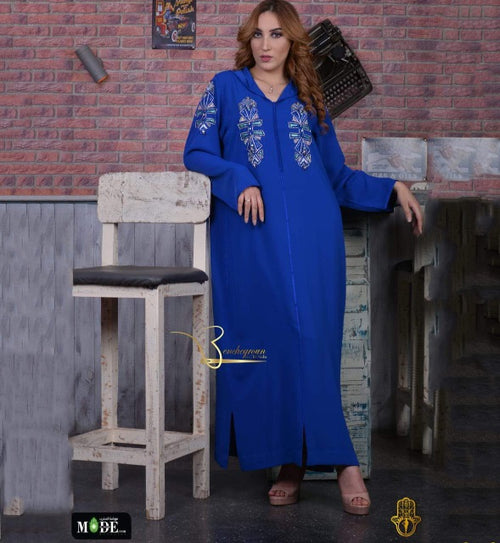 MyTindy Beaded Blue Djellaba