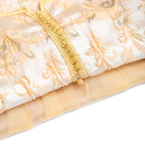 MyTindy Beige bud Moroccan kaftan for girls kids, view 3
