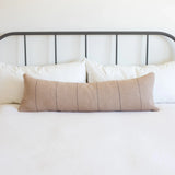 MyTindy Beige Cushion Cover With Brown Lines, view 6