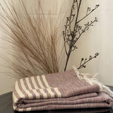 MyTindy Beige Moroccan Towel, view 2