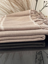 MyTindy Beige Moroccan Towel, view 4