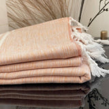 MyTindy Beige Moroccan Towel, view 4