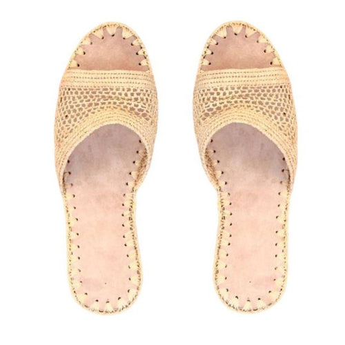 MyTindy BEKA Unicolored Raphia Sandal