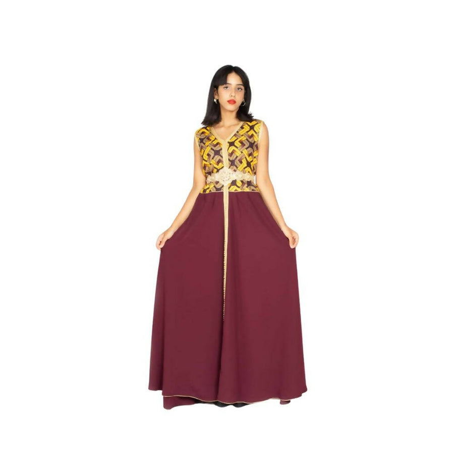 MyTindy Bell-shaped Sleeveless Kaftan