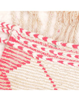 MyTindy Beni Mrirt Moroccan White Pink Rug, view 2