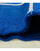 MyTindy Beni Mrirt Moroccan Wool Blue Rug, view 3