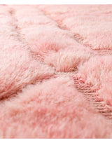 MyTindy Beni Mrirt Moroccan Wool Yellow & Pink Rug, view 2