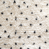 MyTindy Beni Ouarain Carpet with Black Dots, view 2