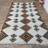 MyTindy Exclusive Brown Moroccan Rug 5x9 Ft Beni Ourain Rug - Berber Rug, view 5