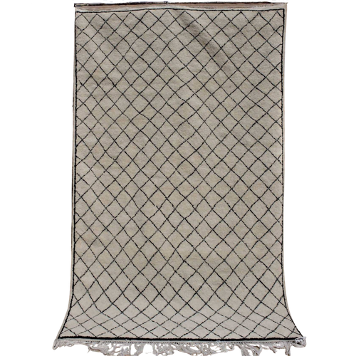 MyTindy Beni Ourain Crossed Moroccan Carpet