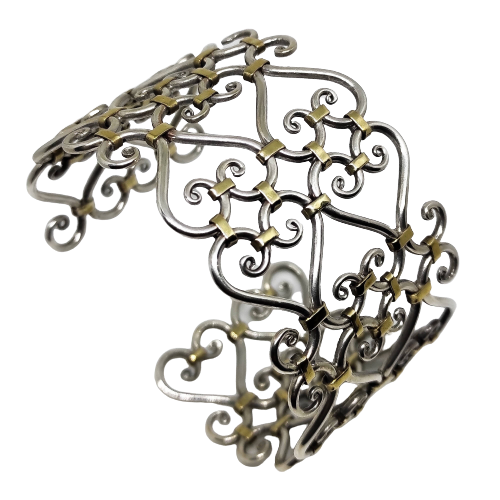 MyTindy Berber Adjustable Silver Bracelet
