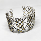 MyTindy Berber Adjustable Silver Bracelet, view 2