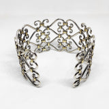 MyTindy Berber Adjustable Silver Bracelet, view 4