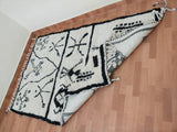 MyTindy Berber Beni Ouarin Handmade Rug, view 4