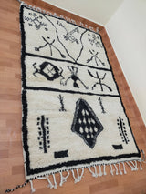 MyTindy Berber Beni Ouarin Handmade Rug, view 5