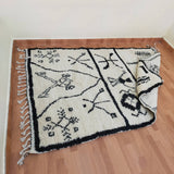 MyTindy Berber Beni Ouarin Handmade Rug, view 6