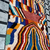 MyTindy Berber carpet Beniourain mosaics of colors, view 4