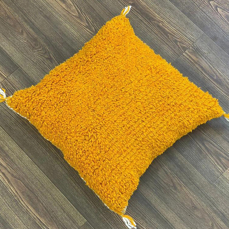 MyTindy Berber Pillow Yellow