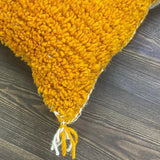 MyTindy Berber Pillow Yellow, view 5