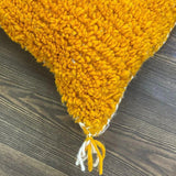 MyTindy Berber Pillow Yellow, view 6