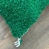 MyTindy Berber Cushion Green | Cozy Decor Accent, view 4
