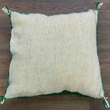 MyTindy Berber Cushion Green | Cozy Decor Accent, view 6