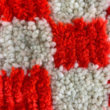 MyTindy Berber Pillow Red Checkered, view 5