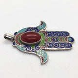 MyTindy Berber Hand of Fatima silver Pendant, view 4