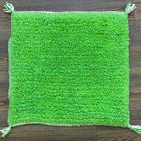 MyTindy Berber Light Green Wool Pillow & Cushion, view 2