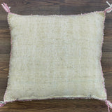 MyTindy Berber Pillow Pink Checkered, view 6