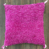 MyTindy Berber Pillow Pink | Cozy Decor Accent, view 2