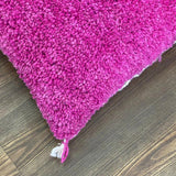 MyTindy Berber Pillow Pink | Cozy Decor Accent, view 3