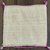 MyTindy Berber Pillow Pink | Cozy Decor Accent, view 6