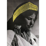 MyTindy BERBER WOMAN - Embroidery on vintage photograph, view 2