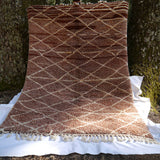 MyTindy Black and Brown Moroccan Rug, view 2
