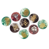 MyTindy Black and Gold Resin Coasters, view 2